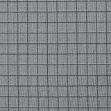Popeline polycoton tissée-teinte à carreaux Émilien fond gris
