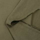 Khaki viscose twill