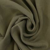 Khaki viscose twill