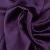 Satin de polyester violet