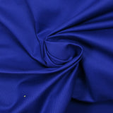 Gabardine de coton bleu