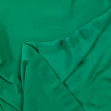 Green fine polyester jersey