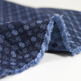 JACQUARD Polyviscose Symphony Marine Fond
