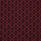 Maille Milano polyviscose Lurex émeraude royale rouge