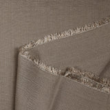 Polyviscose doupionnée irisée taupe