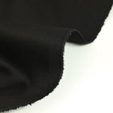 Intense black elastane cotton jeans