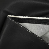 Black coated cotton jeans