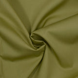 Poplina de algodón verde oliva