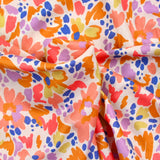 Martina print cotton Field flowers fishing and camel per meter