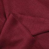 Chaquetón de poliéster elastano rojo vino