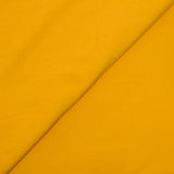 Coton uni moutarde