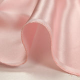 100% baby pink silk satin