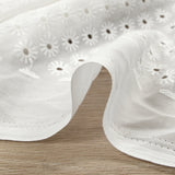Broderie anglaise Catalina blanc cassé