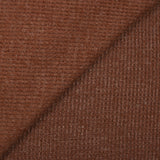 Brushed textured knit Ori brick