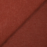 Rust red Ori brushed textured knit