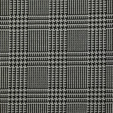 Black and white Prince of Wales polyester Milano knit