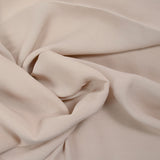 Crêpe viscose beige clair