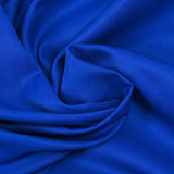 Tissu tailleur en polyviscose sergé bleu