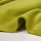 Jersey de terciopelo verde de anís muy suave