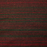 Mezcla lana fina rayas caqui y rojo