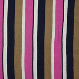 Magenta striped, Taupe and Navy