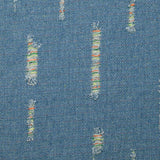 Jean's façonné à trous bleu clair