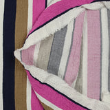Magenta striped, Taupe and Navy
