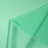 Satin crepe washed green water