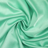 Satin crepe washed green water