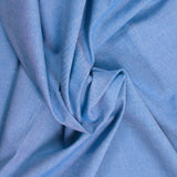 Chambray de coton lourd bleu clair