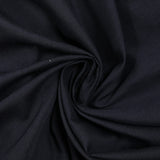 Voile de coton uni marine