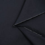 Popeline de coton bleu sombre