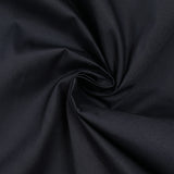 Popeline de coton bleu sombre
