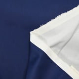Satén de algodón elastano azul marino