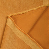Fine polyester velvet Safran ribs