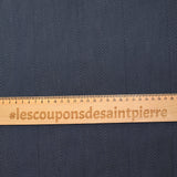 Jean's jacquard en lin mélangé marine