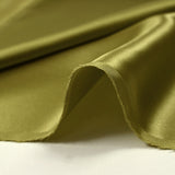 100% green linden silk satin