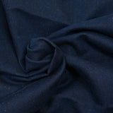 Jean's laine, coton et cachemire bleu brut