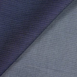 Jean's fin de coton rayure fond marine