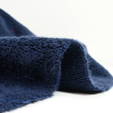 Tissu éponge coton marine