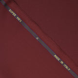 Tissu tailleur 100% laine Super 110's bordeaux
