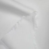 Piqué de coton blanc