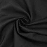 Crêpe sergé polyviscose thermocollé Barbara noir