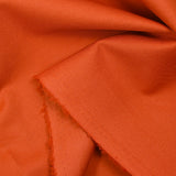 Sergé de coton rouille