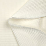 Off-white honeycomb cotton