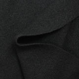 100% Laine bouillie noir profond