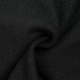 100% Laine bouillie noir profond