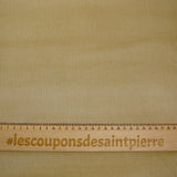 Velours côtelé coton 1 mm beige