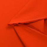 Toile 100% coton orange feu