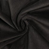 Velours côtelé coton 1 mm brun foncé